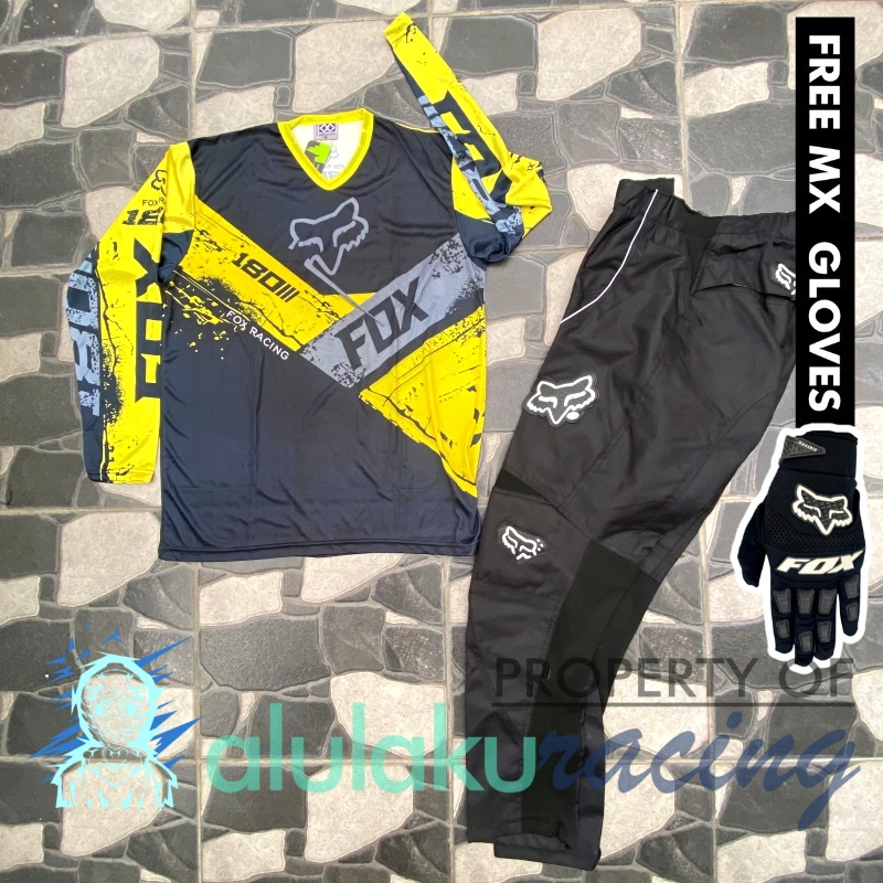 Jersey &amp; Celana MX Trail Motocross - Paket Bundling FOCT1901-F41