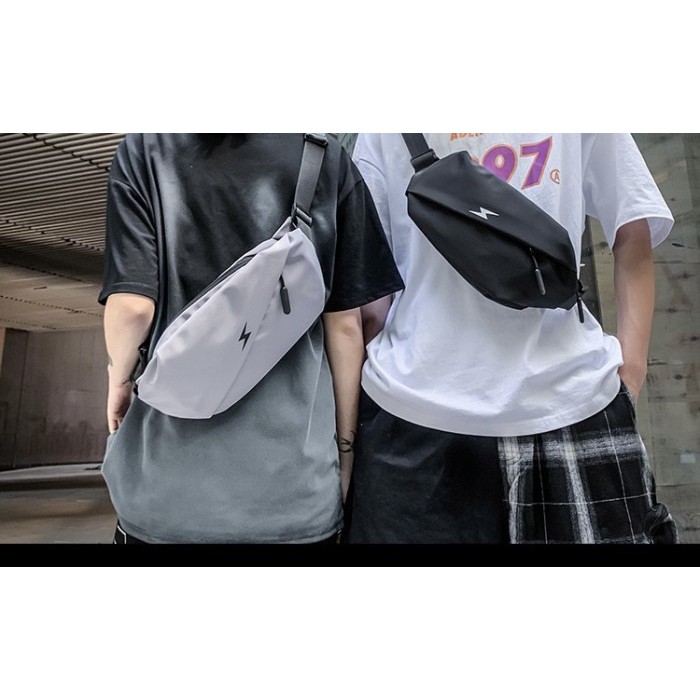 Tas Selempang Pinggang Waistbag Tas Pria 2089