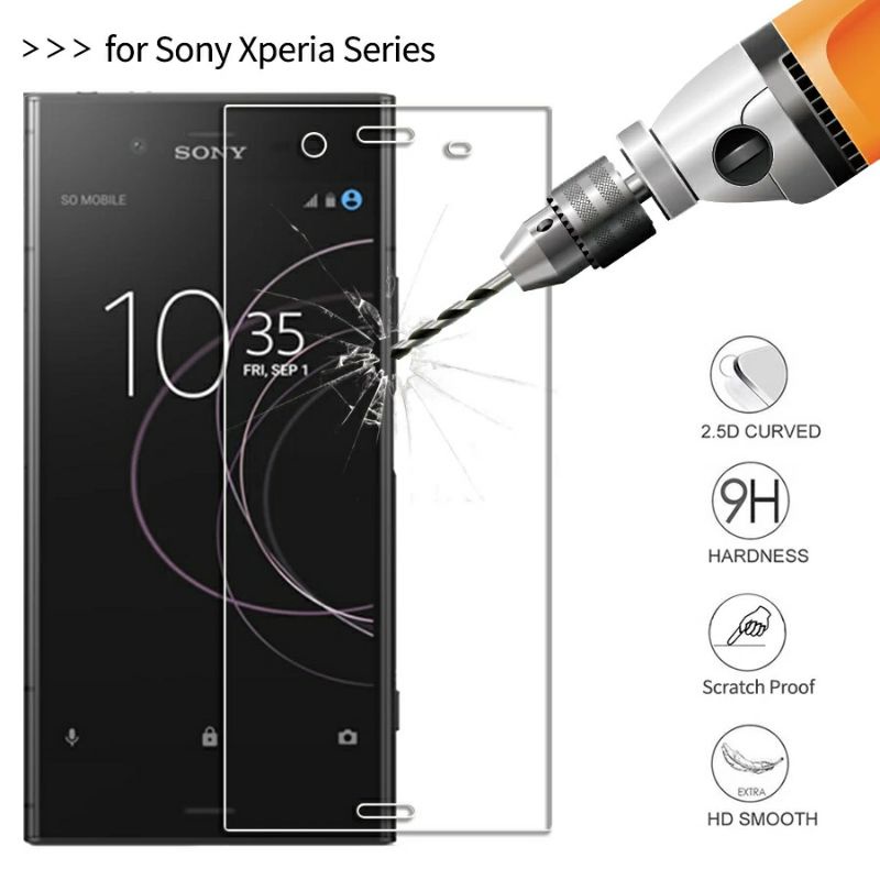 Tempered Glass Untuk Sony Xperia XZ XZS XZ1 XZ2 XZ3 X Compact X Perfoamce XZ2 XZ Premium XZ1 Compact