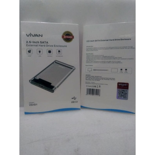 Enclosure Vivan hdd External