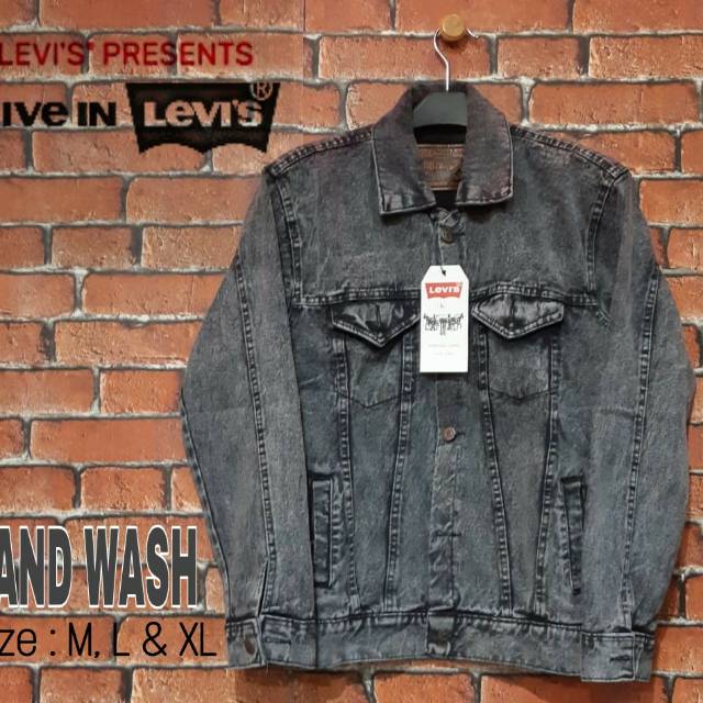 jaket levis washing