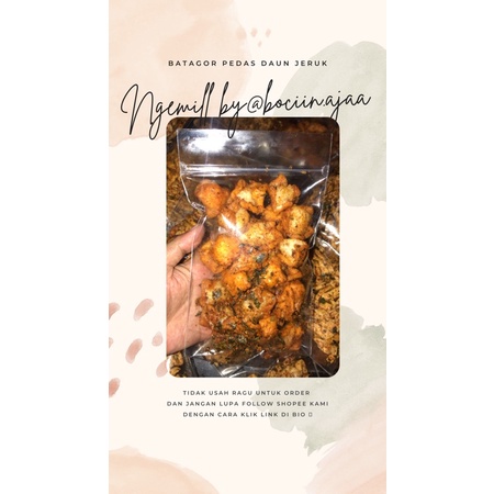 

batagor kering mini pedas daun jeruk