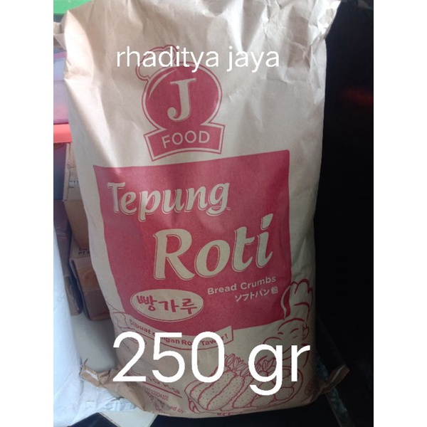 

[MAREM] TEPUNG ROTI J FOOD [ REPACK 250 GR ]