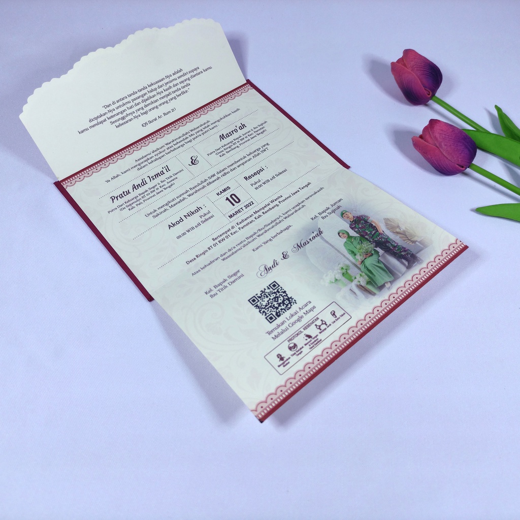 Undangan Hardcover Erba HC9915/12 Tebal dan Keras