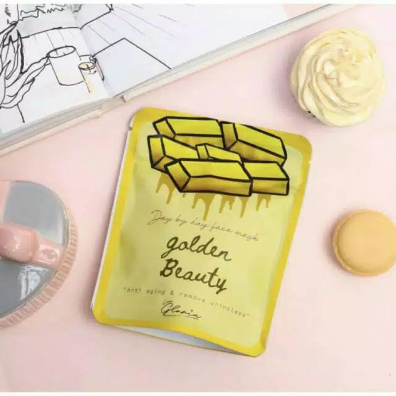 BPOM - 50gr Masker Wajah Organik & Non Organik Bubuk by Lea Gloria - 10 Varian
