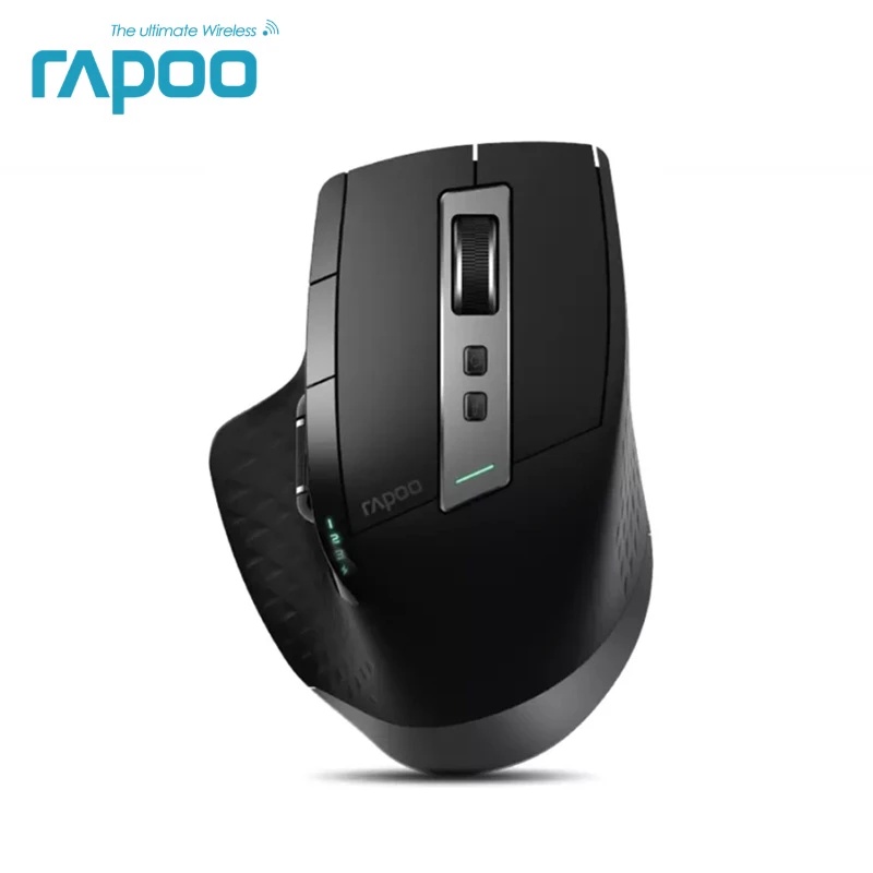Rapoo MT750L Rechargeable Multi-mode Wireless Mouse bluetooth 3.0/4.0 2.4GHz Switch Among 4 Devices