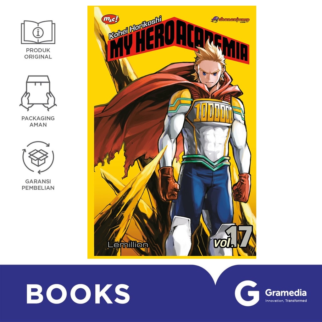 Gramedia Bali - My Hero Academia 17