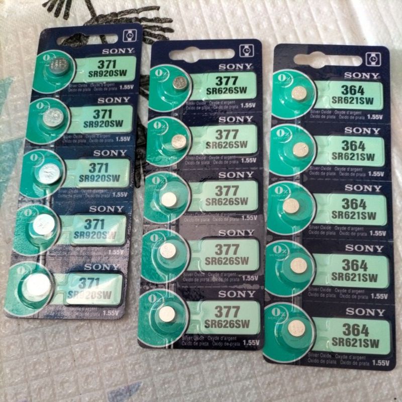 Baterai jam Sony 371 377 364