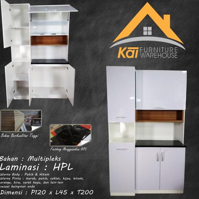 yang dicari] LEMARI DAPUR / LEMARI SAYUR / RAK PIRING MINIMALIS 3 PINTU LSMAXIBR