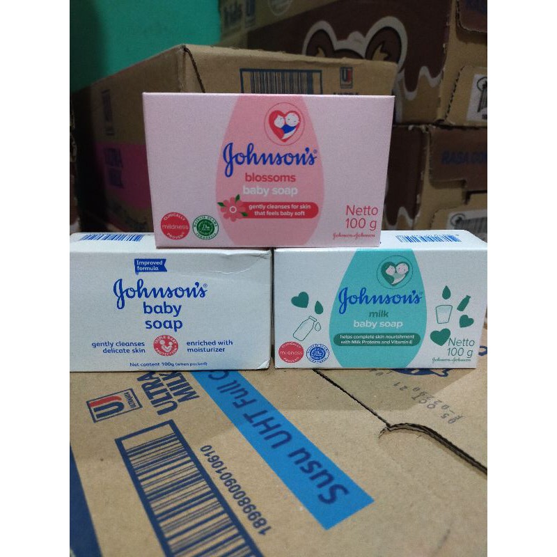 Johnsons baby soap 100G