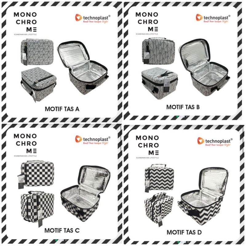 Technoplast Monochrome Lunch set