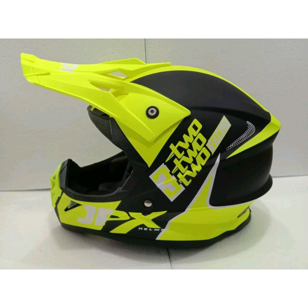 Helm Cross Jpx 3two limited Edition suku cadang