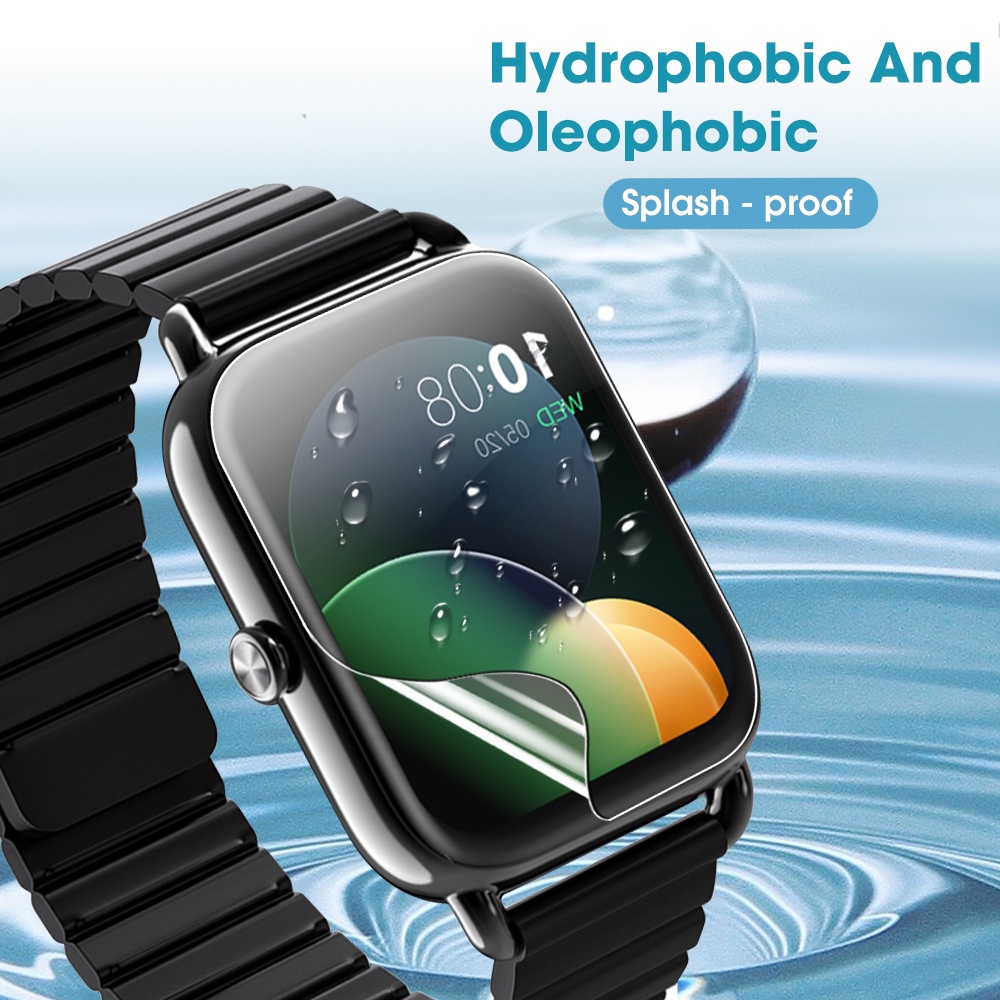 Film Hydrogel Pelindung Layar Anti Gores Untuk Smartwatch HAYLOU RS4 Plus