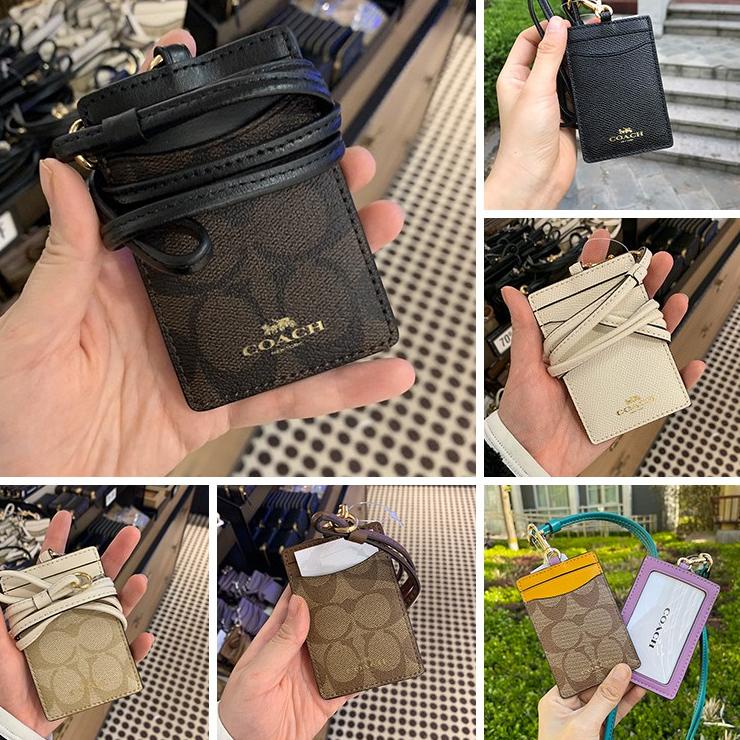 

Baru - COACH lanyard/ Kartu kerja/pemegang kartu id /DIY klasik /original/name tag holder/SIX color