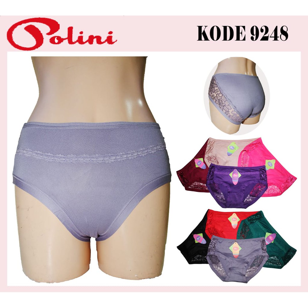 VS - Celana Dalam Wanita Polini Cd Undies Cewek Perempuan Kualitas Premium 126 / 123