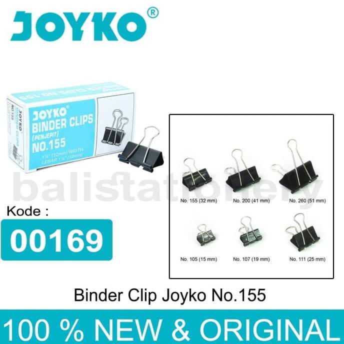 

:::::::] Binder Clip Joyko No.155