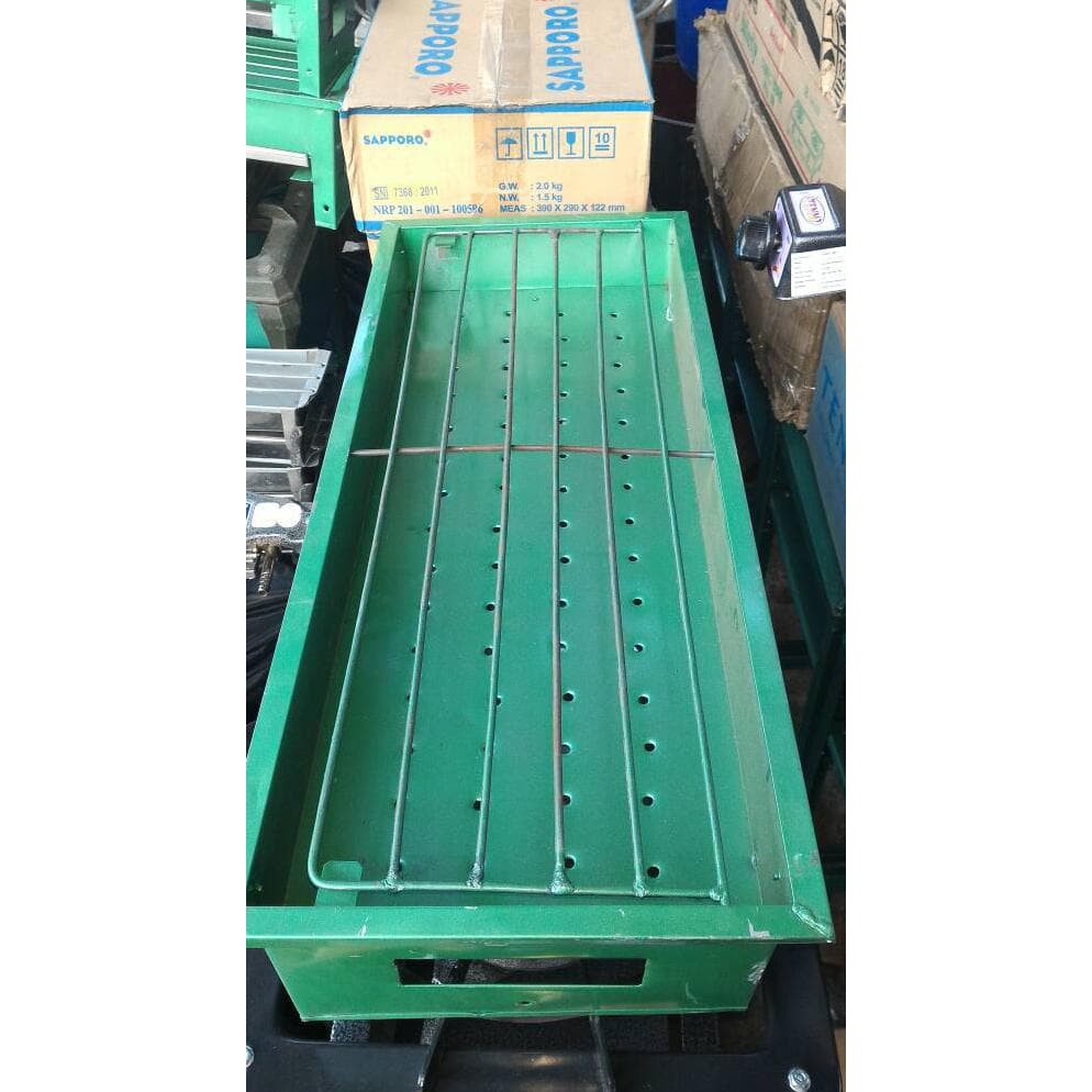 Bakaran Sate Kaki 20 X 60 Panggangan Arang Grill Alat Panggang