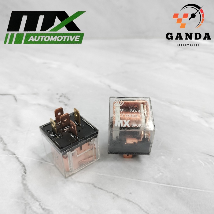 Jual RELAY KAKI 5 5 PIN 12V 30/40A PEMUTUS ARUS 87A MX ORIGINAL