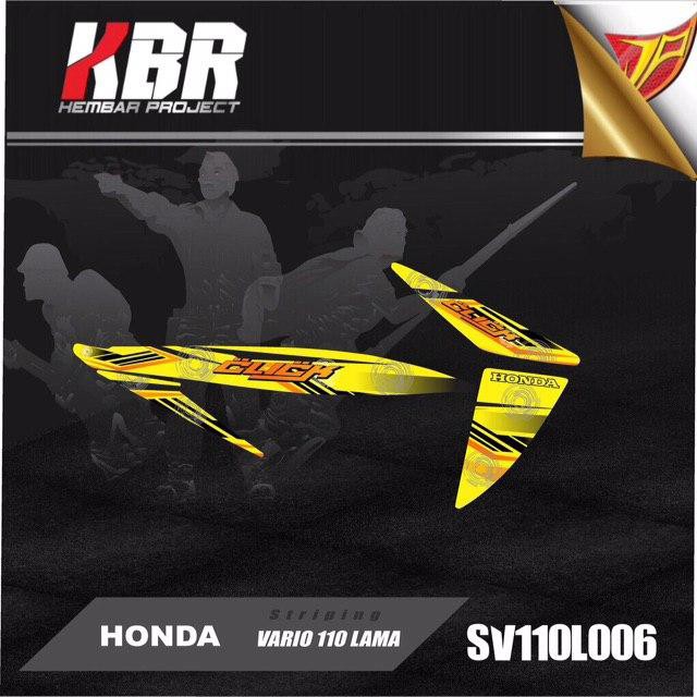(COD) Striping Vario 110 Karbu Cw - Striping Variasi List Vario 110 Karbu Cw Racing THAILAND THAILOO