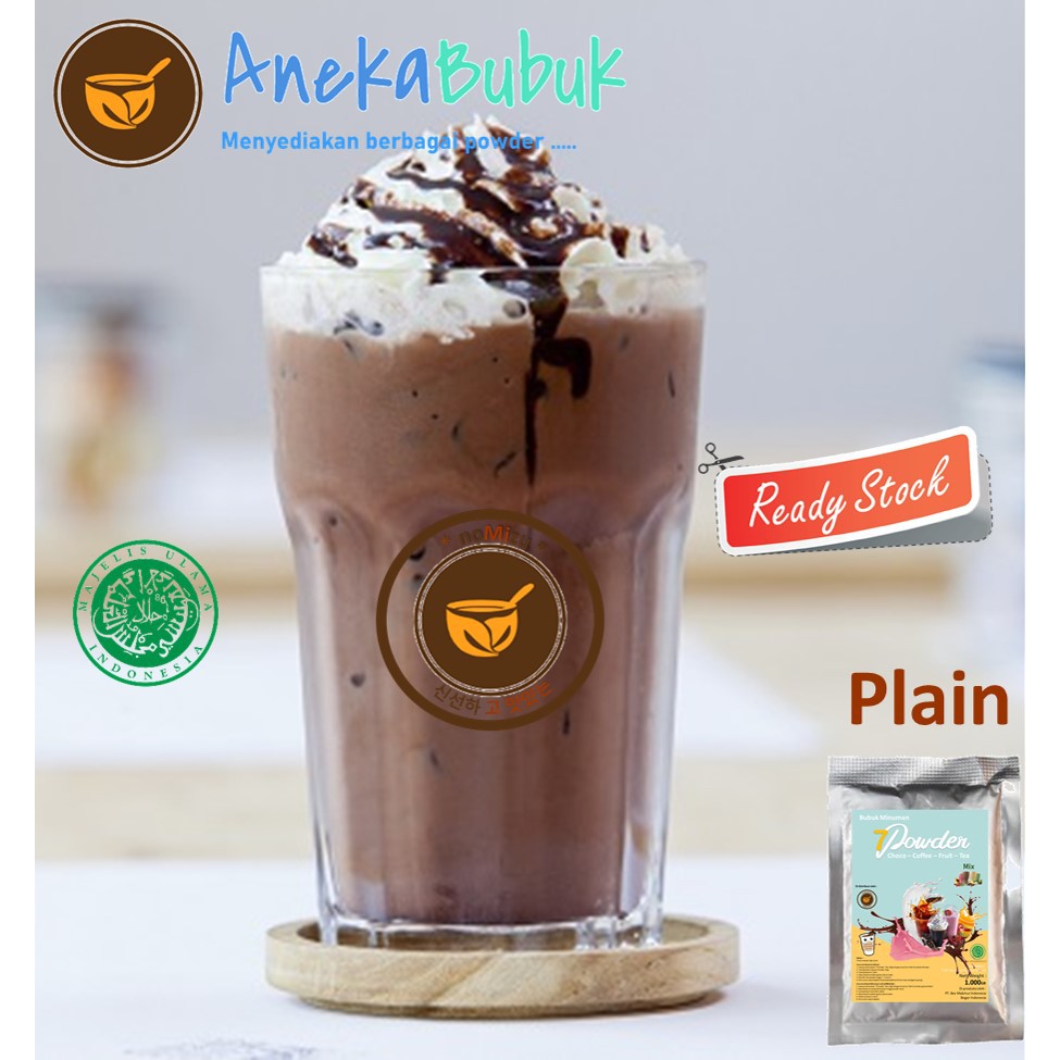

BUBUK MINUMAN PLAIN CHOCO MAKNUM 1KG - SERBUK MINUMAN RASA COKLAT PLAIN - CHOCO POWDER DRINK - BUBUK MINUMAN INSTAN RASA COKLAT BUBUK