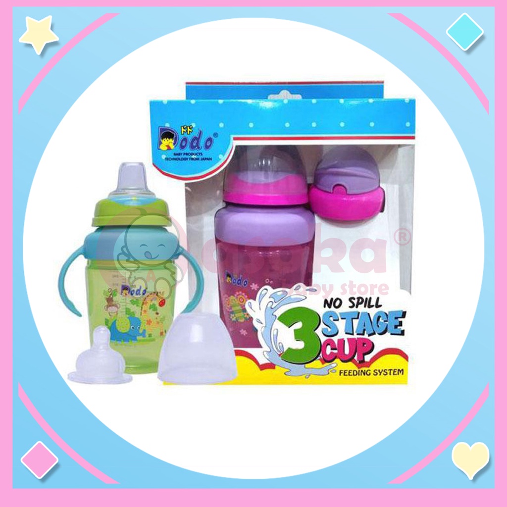 Dodo Botol Minum 3 Stage Cup DDC010 200ml ASOKA