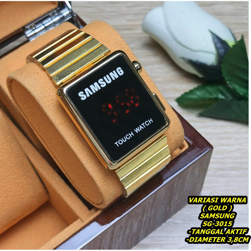 JAM TANGAN WANITA SAMSUNG RANTAI  DIGITAL 3,8CM