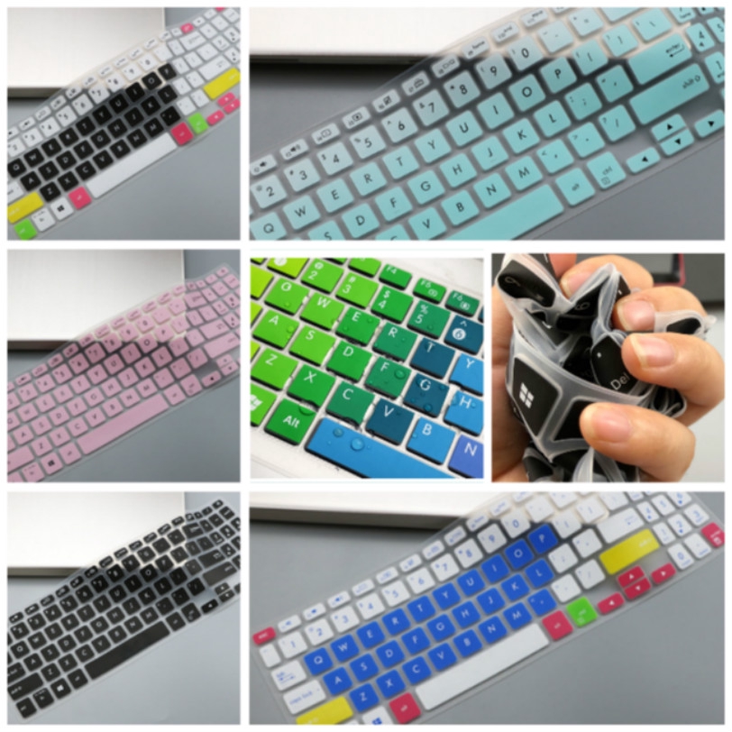 15.6inch Soft Ultra-thin Silicone Laptop Keyboard Cover Protector for ASUS S2 S5300 V5000 S5300F