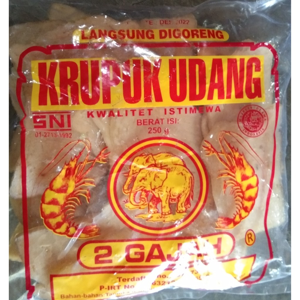 

KERUPUK UDANG KWALITAS ISTEMEWA 250 GR