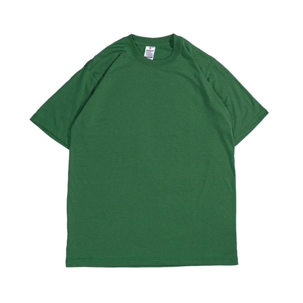 Sipolos Kaos Polos Pria Wanita Lengan Pendek Cotton Twotone Regular Fit-5