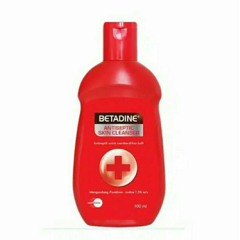 BETADINE ANTISEPTIK SKIN CLEANSER 100 ML 7,5% POVIDONE IODINE