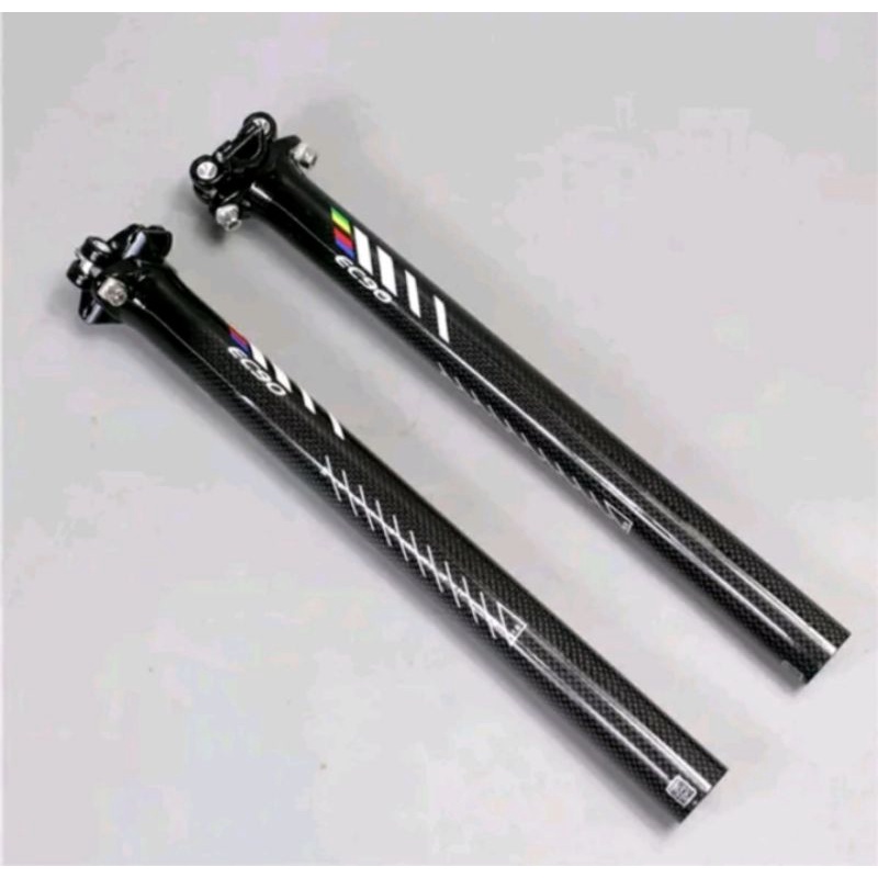 Seatpost EC90 Carbon 30.8mm Panjang 350mm Seatpost Full Carbon Sepeda