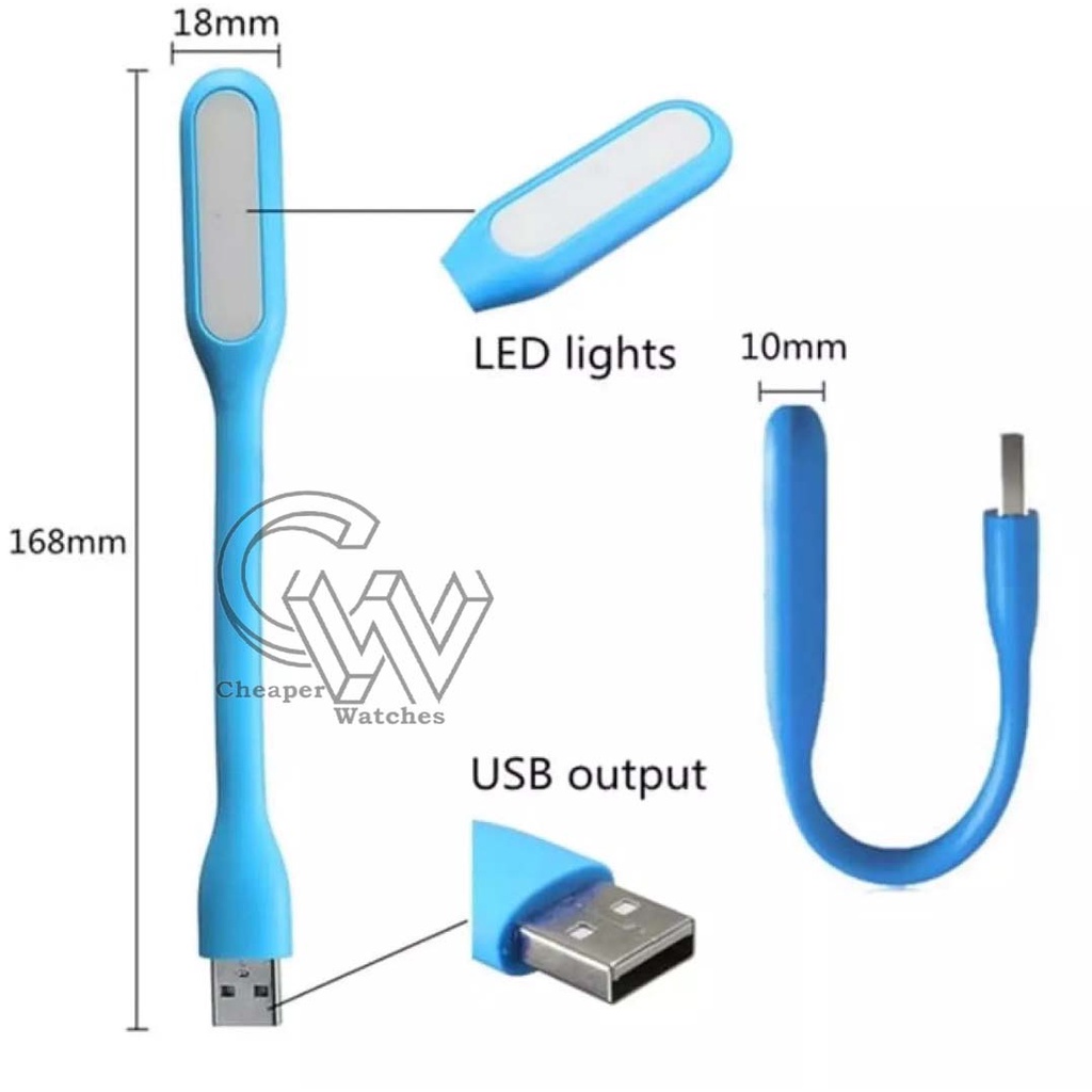 Cheaper-Lampu Sikat USB LED Stick Cahaya Portable Lampu Belajar Fleksibel