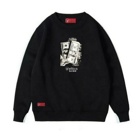 Eighty Nine Crewneck Black Motif Simpel Pria/Wanita Premium Quality [COD]