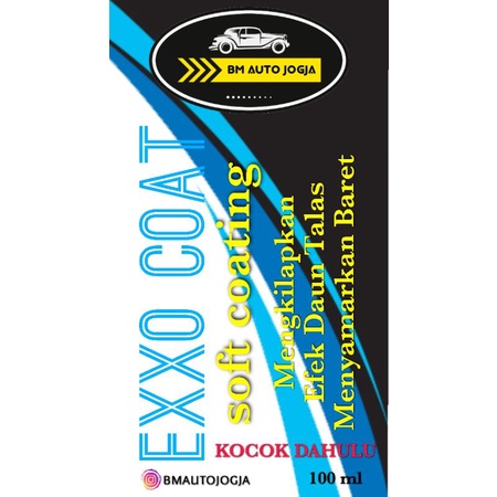 exxo coat / pengkilap mobil / pengkilap motor / wax / coating / nano ceramic