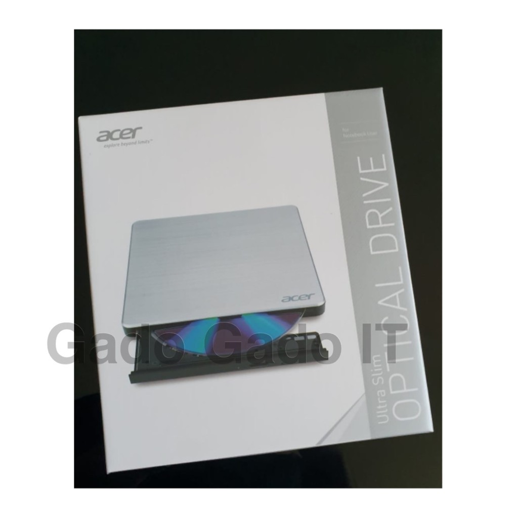 ACER DVD-RW EXTERNAL ULTRA SLIM (GARANSI RESMI & ORIGINAL)