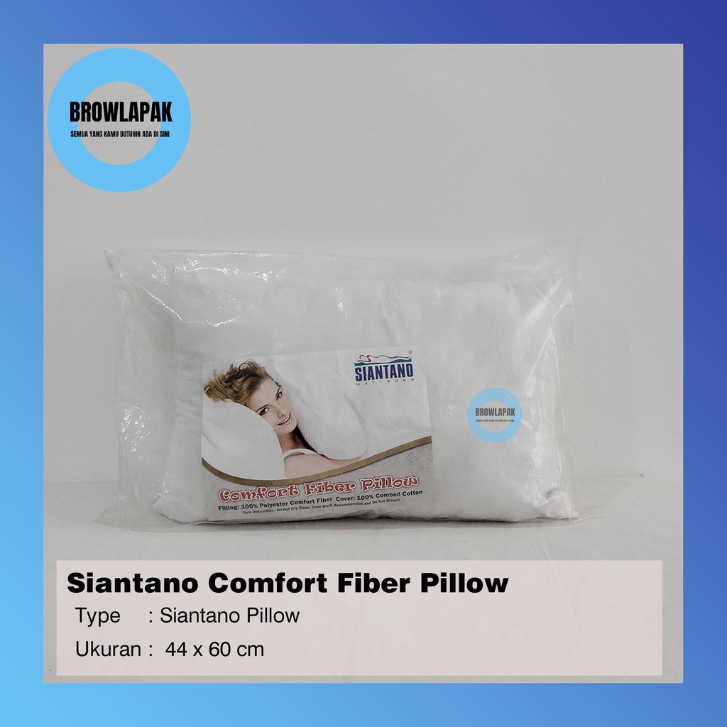 Bantal Siantano Comfort Fiber / Siantano Comfort Fiber Pillow