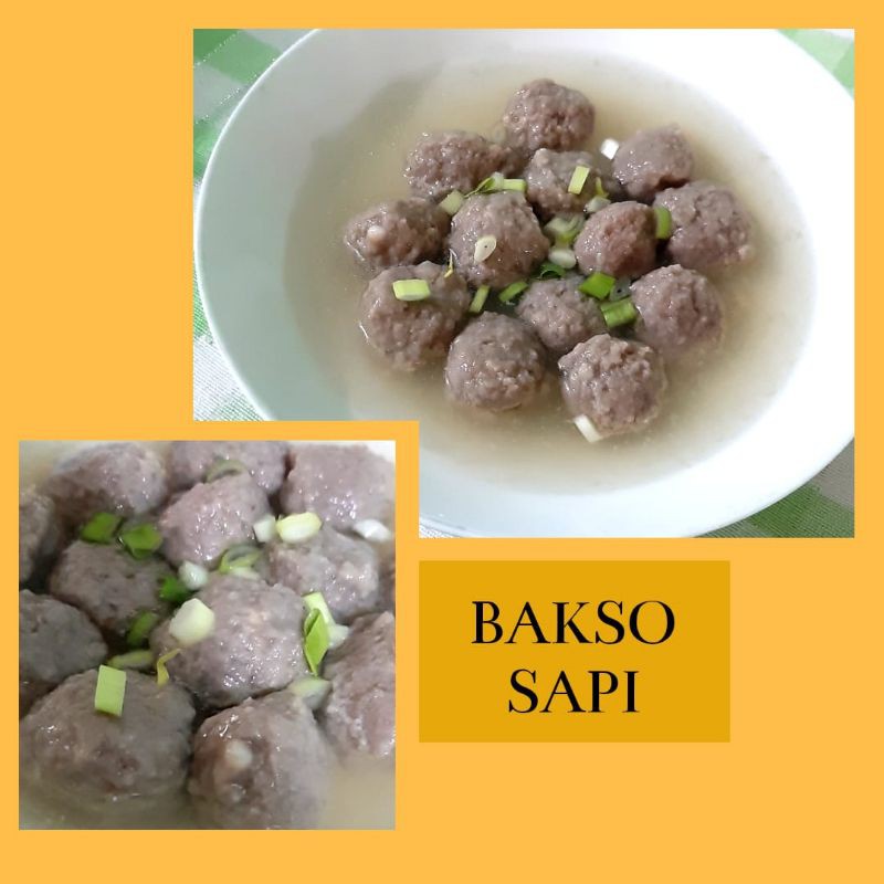 

Bakso sapi 400gr