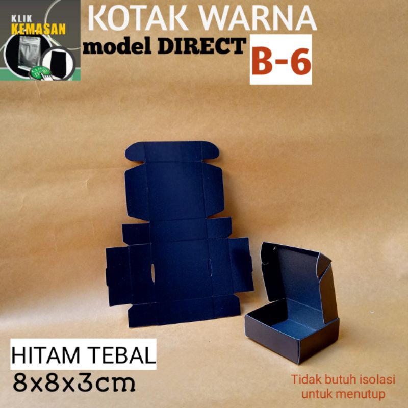 

Isi 36pcs KOTAK AKSESORIS B-6 HITAM TEMPAT SOUVENIR PILLOW BOX KARDUS BUNGKUS KADO
