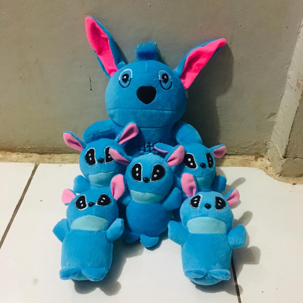 [BISA COD | BAYAR DITEMPAT] BONEKA STITCH BERANAK