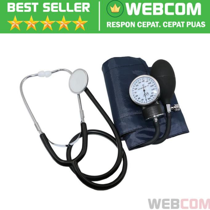 Set Stetoskop & Pengukur Tekanan Darah Tensimeter Tensi Meter Manual