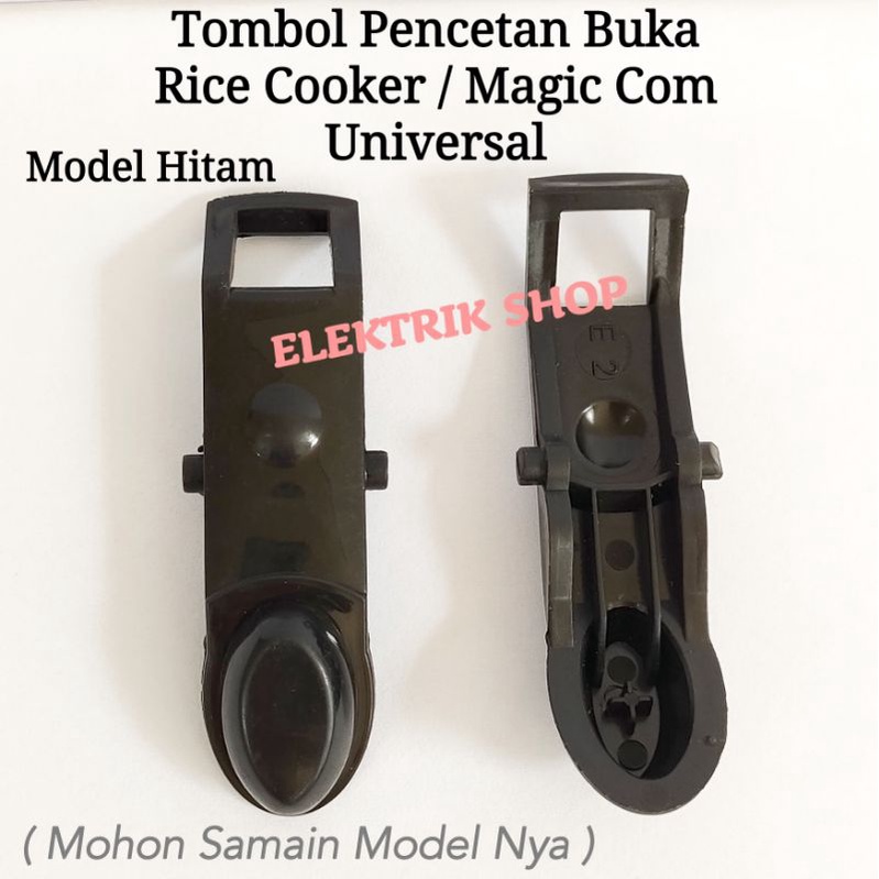 TOMBOL PENCETAN BUKA RICE COOKER MAGIC COM UNIVERSAL MIYAKO MODEL HITAM