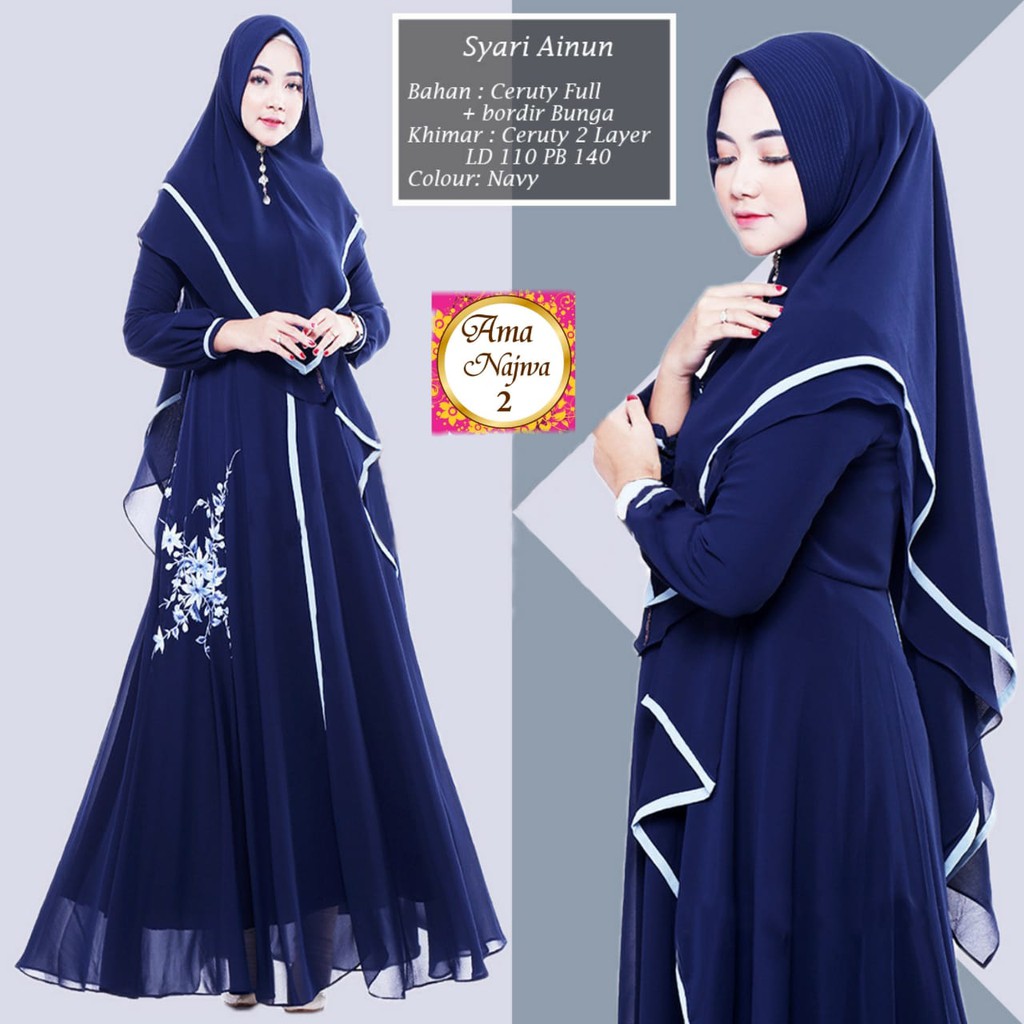 Dress Muslim Gamis AINUN SYARI