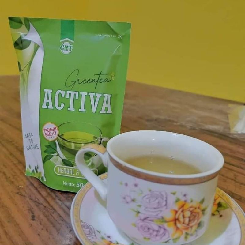 

teh herbal green tea activa