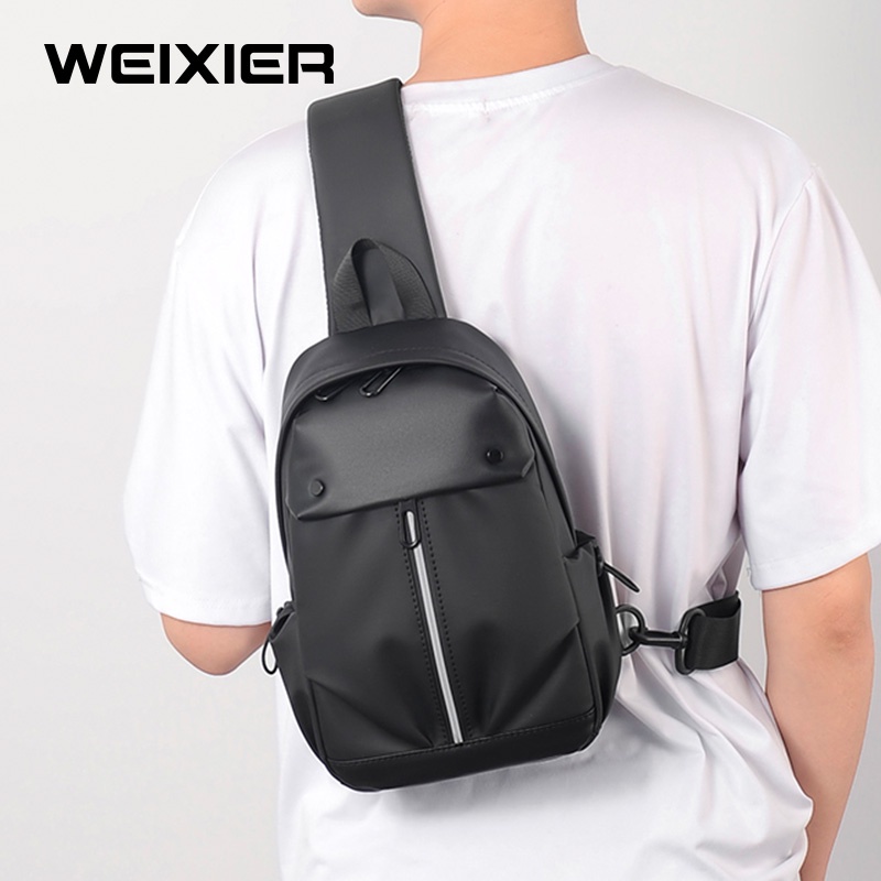 WEIXIER X307 Tas Selempang Pria Shoulder Bag Anti Air WK-SBY