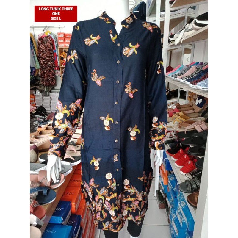 KEMEJA WANITA/TUNIK THREE ONE BRANDED MATAHARI 873HSB