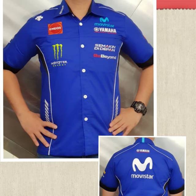 Baju seragam otomotif yamaha