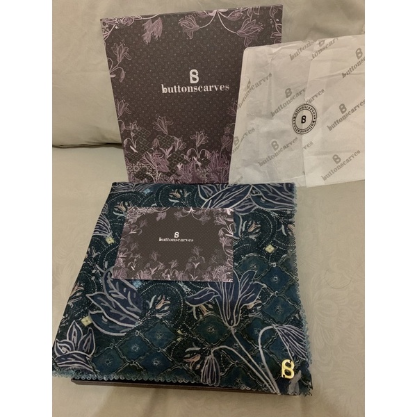 PRELOVED BUTTONSCARVES MAHARANI SERIES (NAVY)