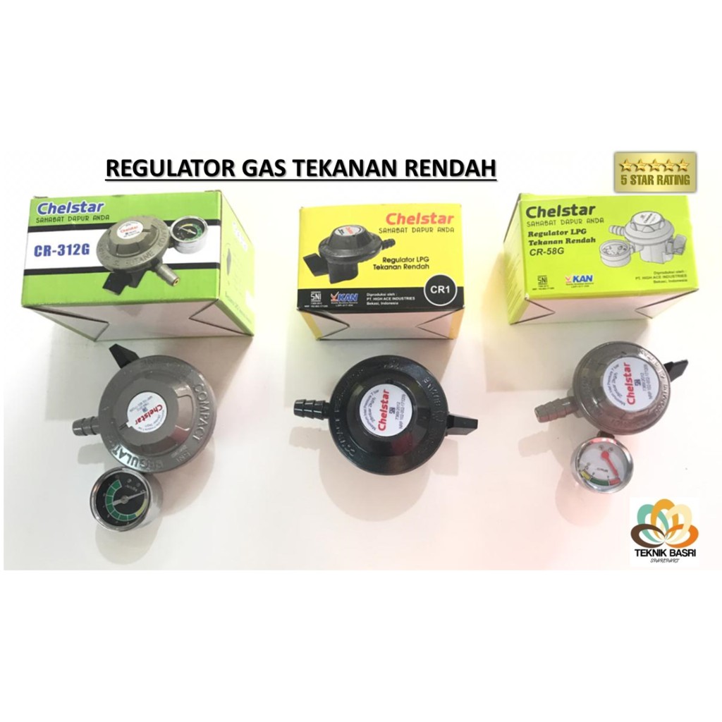 Regulator Gas LPG Tekanan Rendah