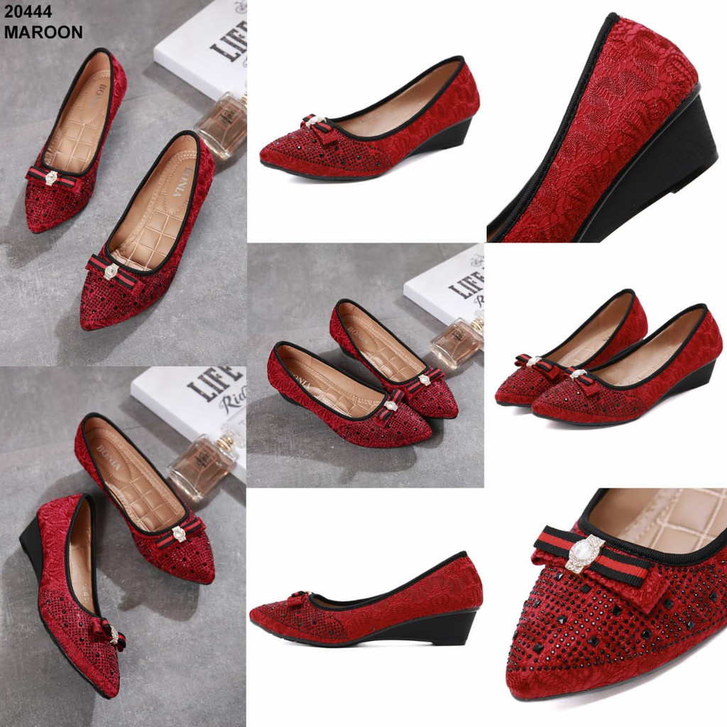 sepatu heels bonia kf