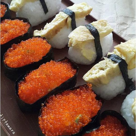 

§! tobiko telur ikan SHARE SIZE 125 gr ☞